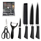 Full Kit Professional Kitchen Knives-Premium Set-High Quality Knives for Preparation and Cutting