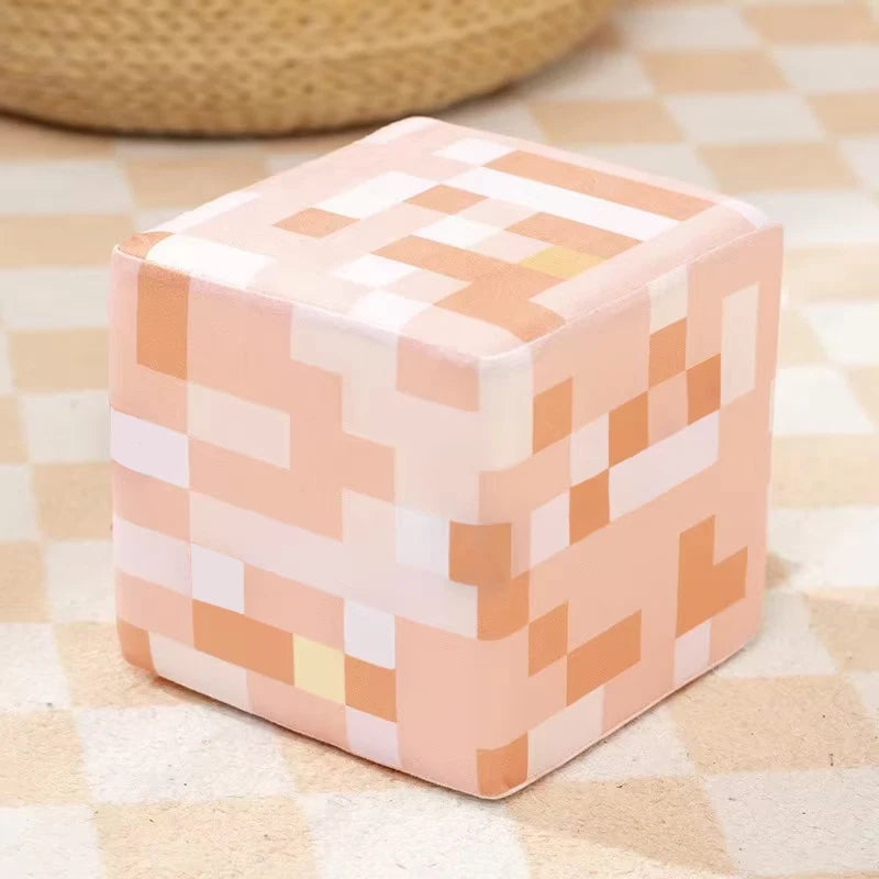 MineCraftion TNT Figure Stuffed Plush Doll Model Toys MineCraftion Cartoon Square Pillow Doll Steve Alex TNT Model For Gifts