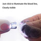 LED Light Cat Dog Nail Clipper Cutter Professional Pet Claw Trimmer with Safety Lock Puppy Kitten Animals Care Grooming Tool Kit